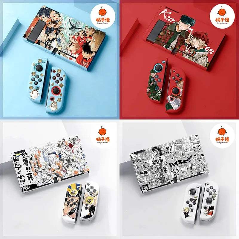  Haikyuu Nintendo Switch Joy-Con Case TPU Crystal Clear -  ToylandEU™
