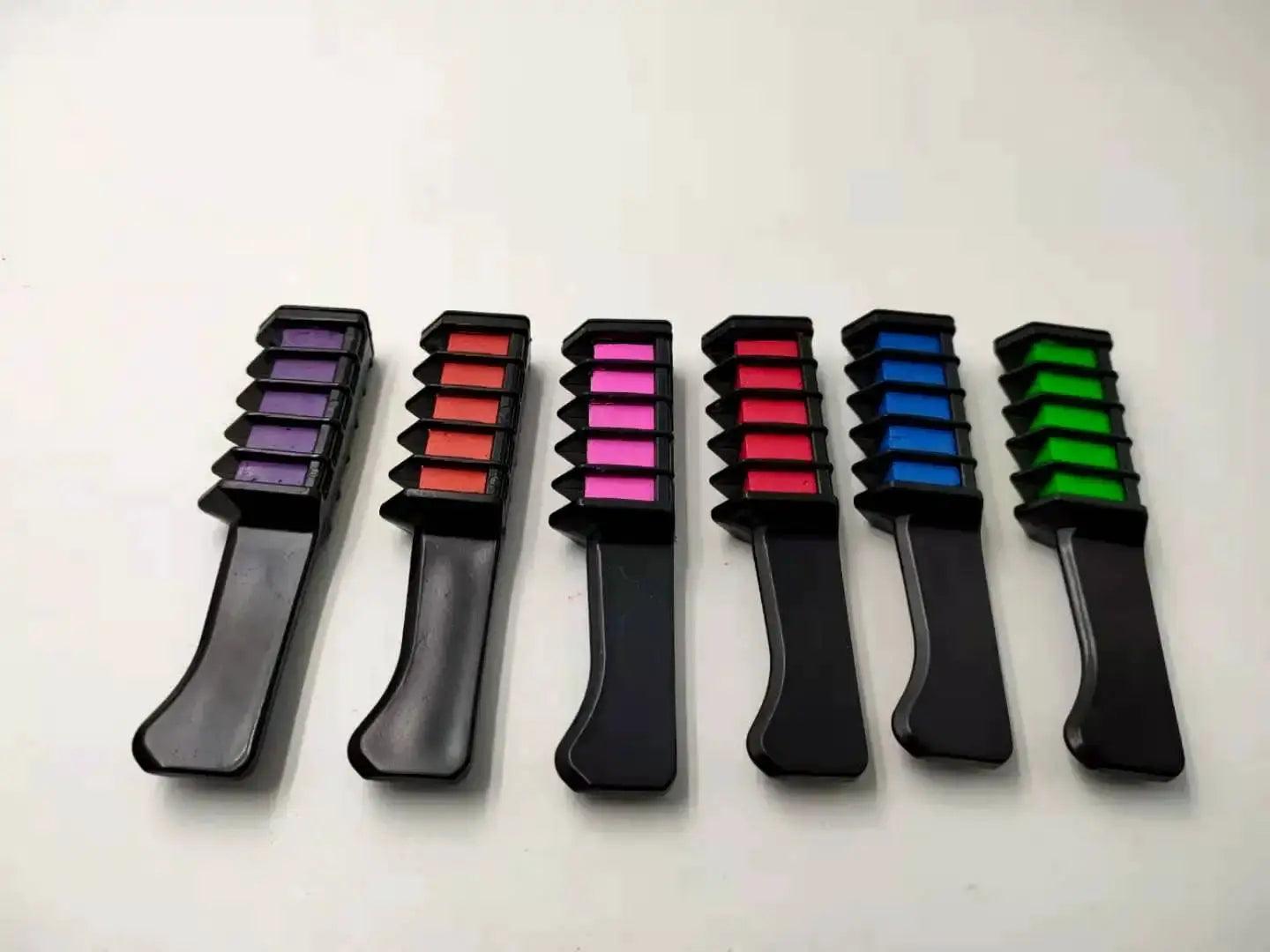  Hair Chalk Crayons For Temporary Color Highlights Shine -  ToylandEU™