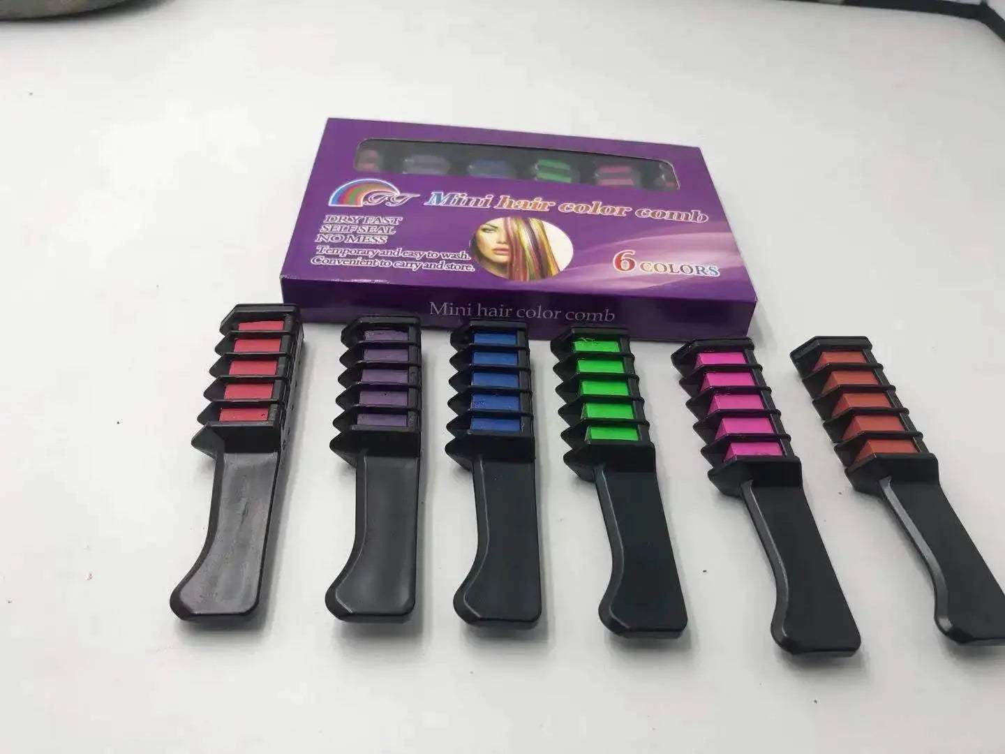  Hair Chalk Crayons For Temporary Color Highlights Shine -  ToylandEU™