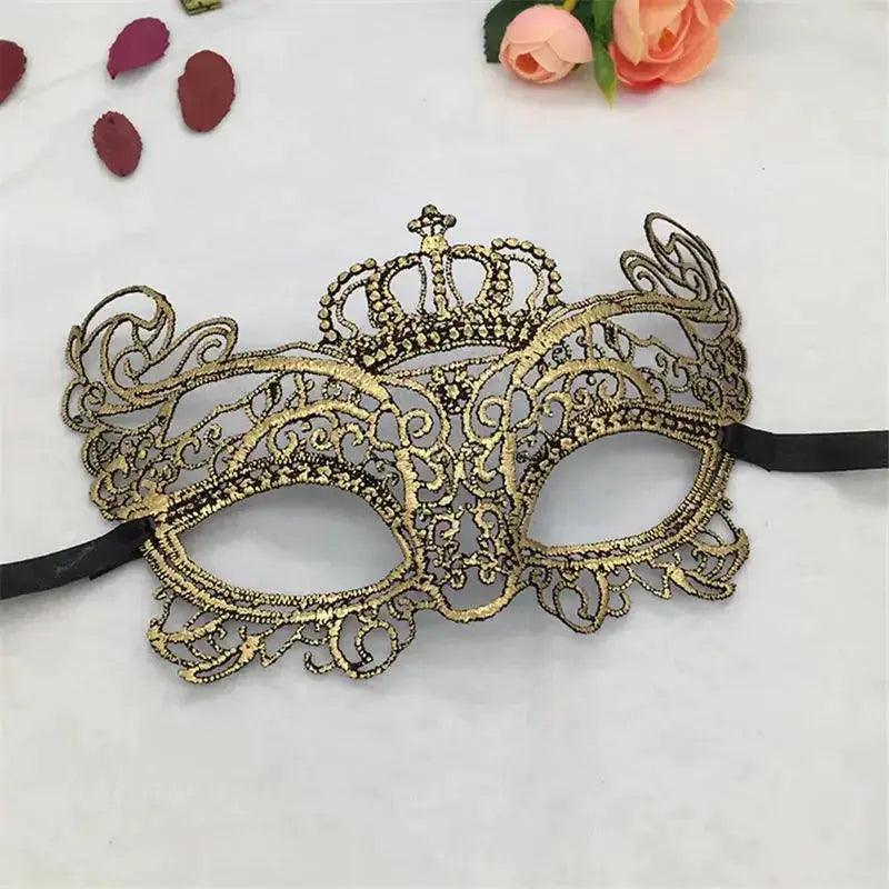 Half Face Animal Lace Halloween Masquerade Mask Elegant -  ToylandEU™