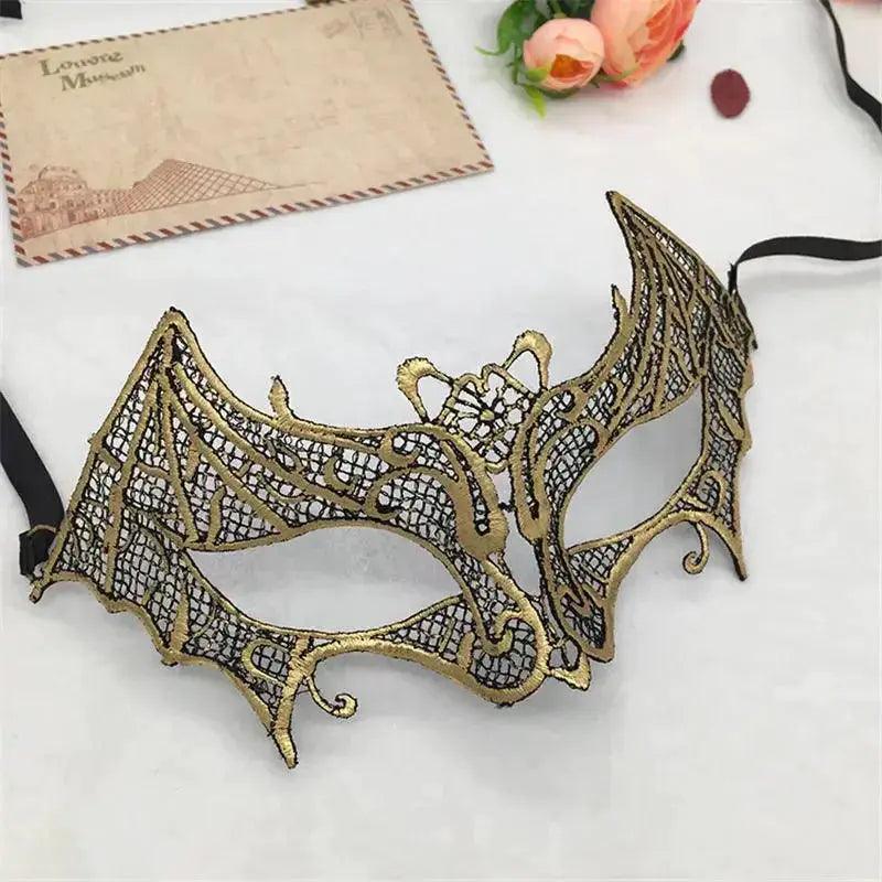  Half Face Animal Lace Halloween Masquerade Mask Elegant -  ToylandEU™