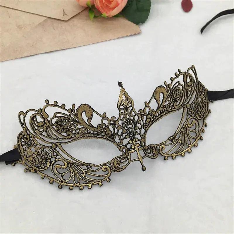  Half Face Animal Lace Halloween Masquerade Mask Elegant -  ToylandEU™