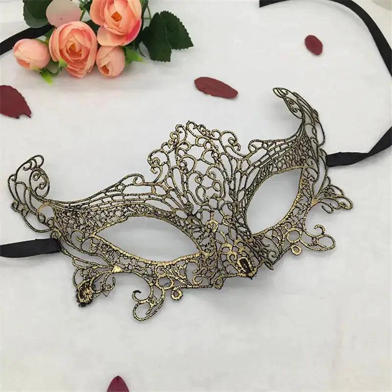  Half Face Animal Lace Halloween Masquerade Mask Elegant -  ToylandEU™