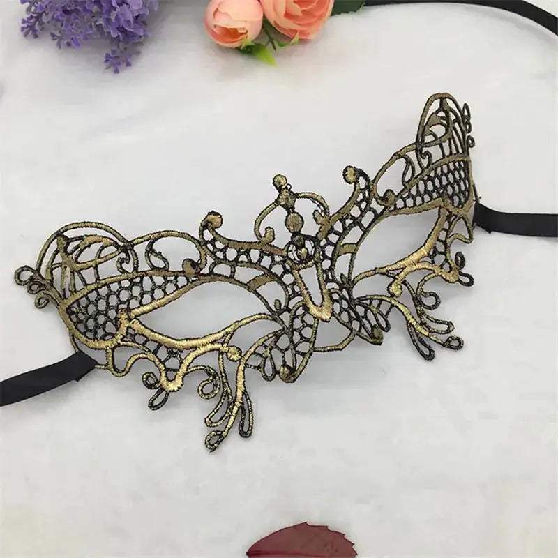  Half Face Animal Lace Halloween Masquerade Mask Elegant -  ToylandEU™