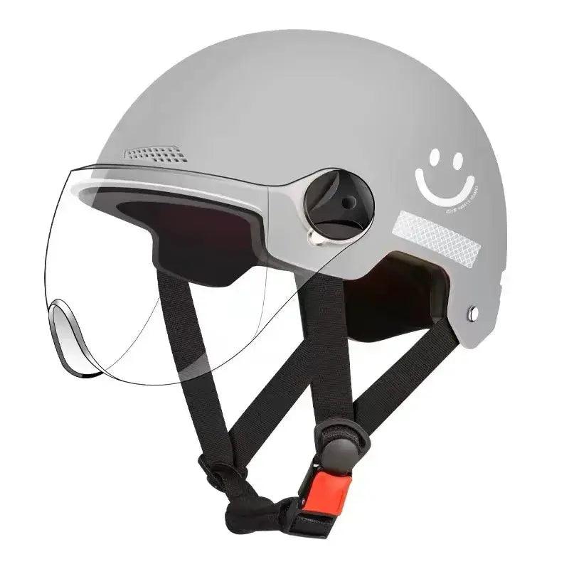  3C Certified Cartoon Half Helmet With Goggles For Bike -  ToylandEU™
