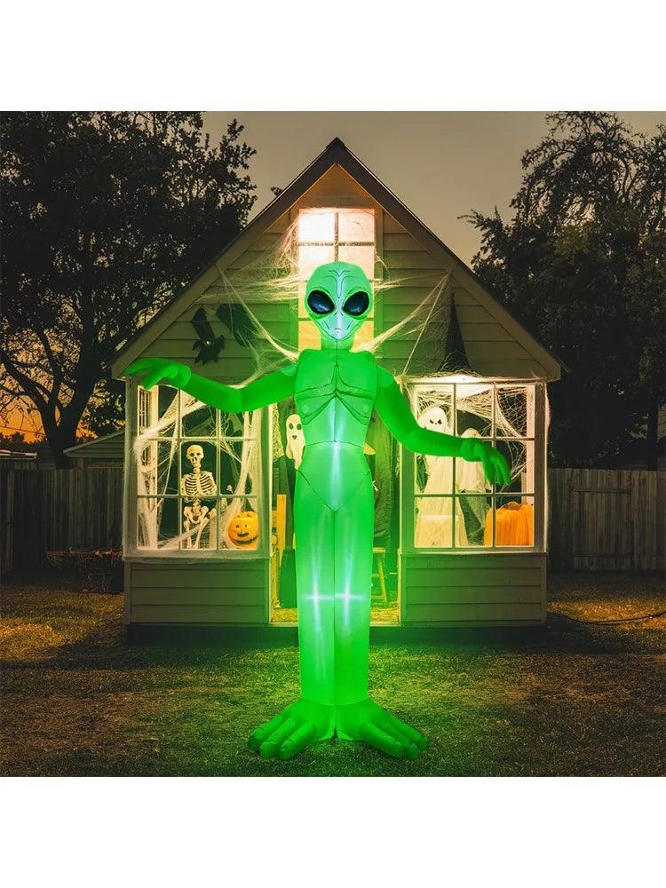Halloween Alien Inflatable | 9ft LED Lit | Toylandeu™