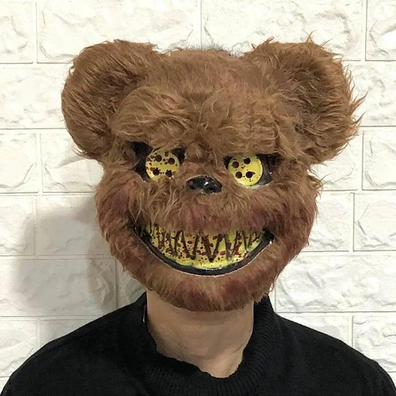 Fancy Halloween Mask Party Stage Scary Bear Rabbit Cartoon Cosplay Face Head Cover Carnival Costume Props Dance Masquerade Mask -  ToylandEU™