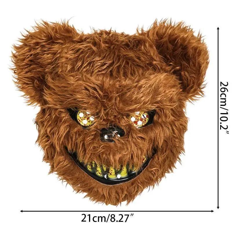  Fancy Halloween Mask Party Stage Scary Bear Rabbit Cartoon Cosplay Face Head Cover Carnival Costume Props Dance Masquerade Mask -  ToylandEU™