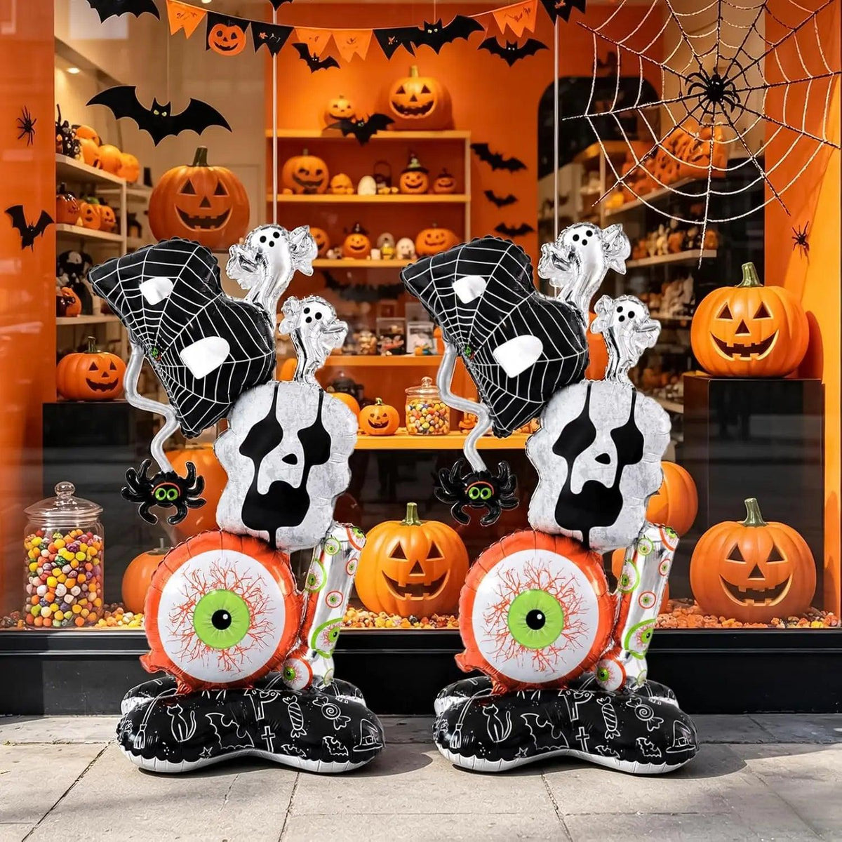 Halloween Balloons | 3.8ft Self Standing | Toylandeu™