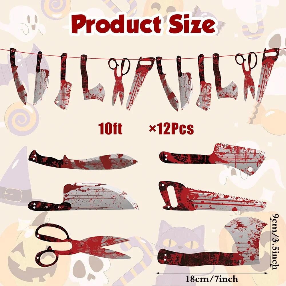 Halloween Banners | Blood Splatter 2-Pack | Toylandeu™