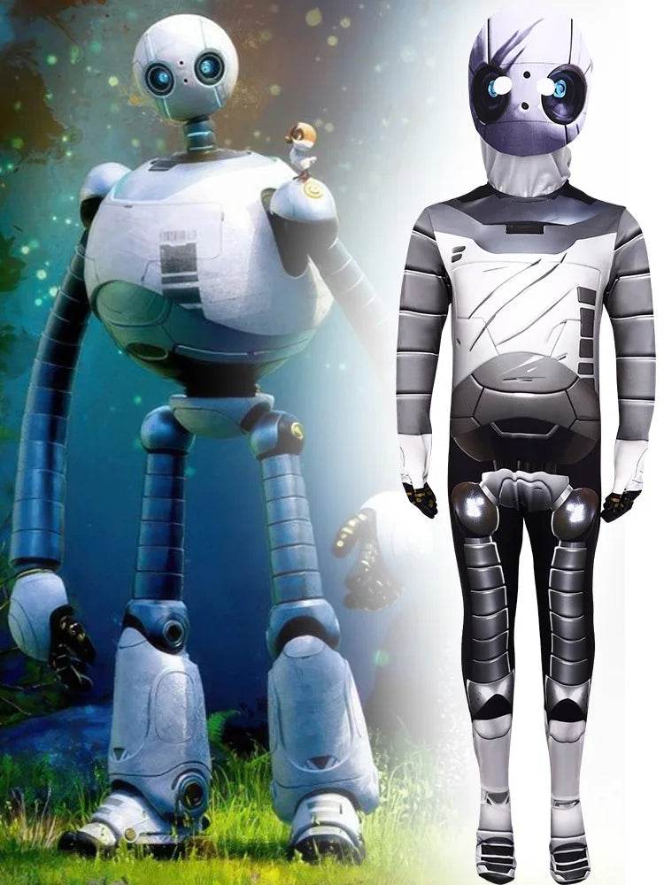 Halloween Cosplay Costumes The Wild Robot Jumpsuit Children Adults Cartoon Dress Up Suit - ToylandEU