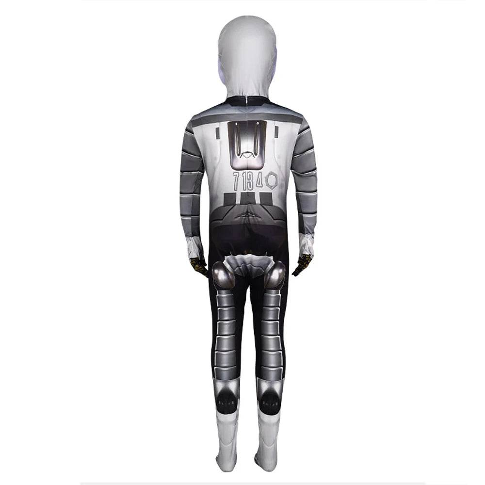 Halloween Cosplay Costumes The Wild Robot Jumpsuit Children Adults Cartoon Dress Up Suit - ToylandEU