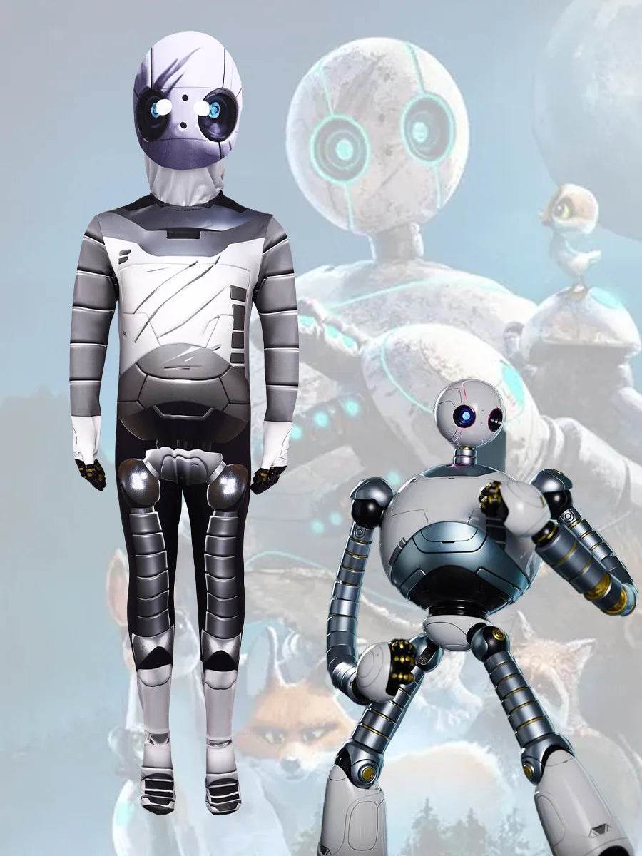Halloween Cosplay Costumes The Wild Robot Jumpsuit Children Adults Cartoon Dress Up Suit - ToylandEU