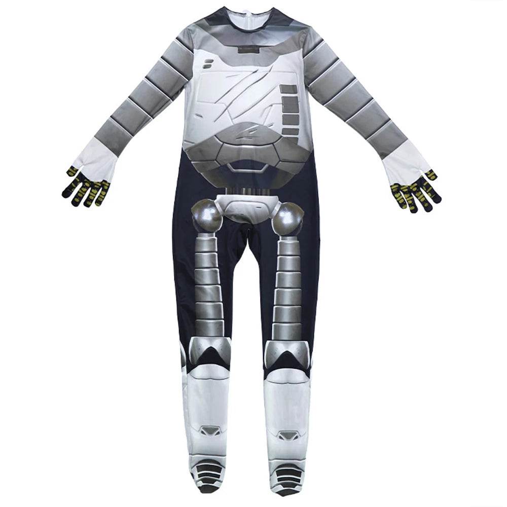 Halloween Cosplay Costumes The Wild Robot Jumpsuit Children Adults Cartoon Dress Up Suit - ToylandEU