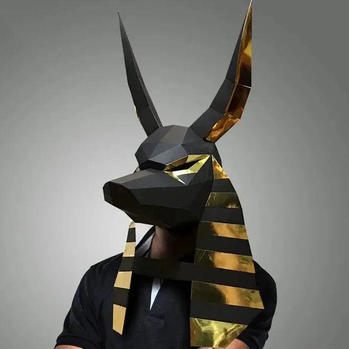  Anubis Mask Papercraft 3D Art DIY Halloween Costume -  ToylandEU™