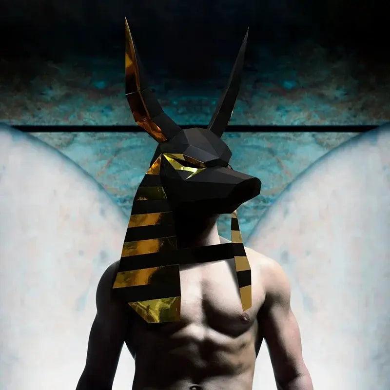  Anubis Mask Papercraft 3D Art DIY Halloween Costume -  ToylandEU™