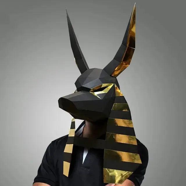  Anubis Mask Papercraft 3D Art DIY Halloween Costume -  ToylandEU™