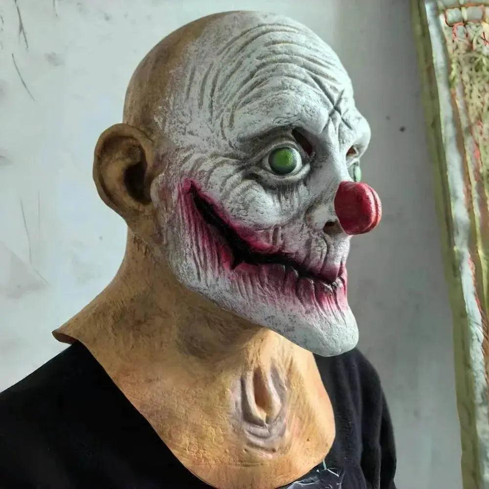  Creepy Stitches Clown Mask Full Neck Rubber for Unisex Adults Halloween Costume -  ToylandEU™
