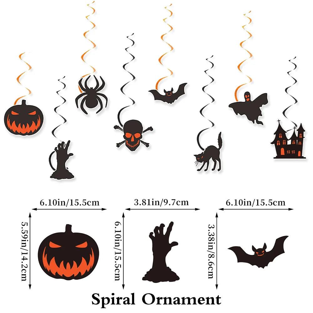 Halloween Decor Kit | Spider Web Swirls | Toylandeu™