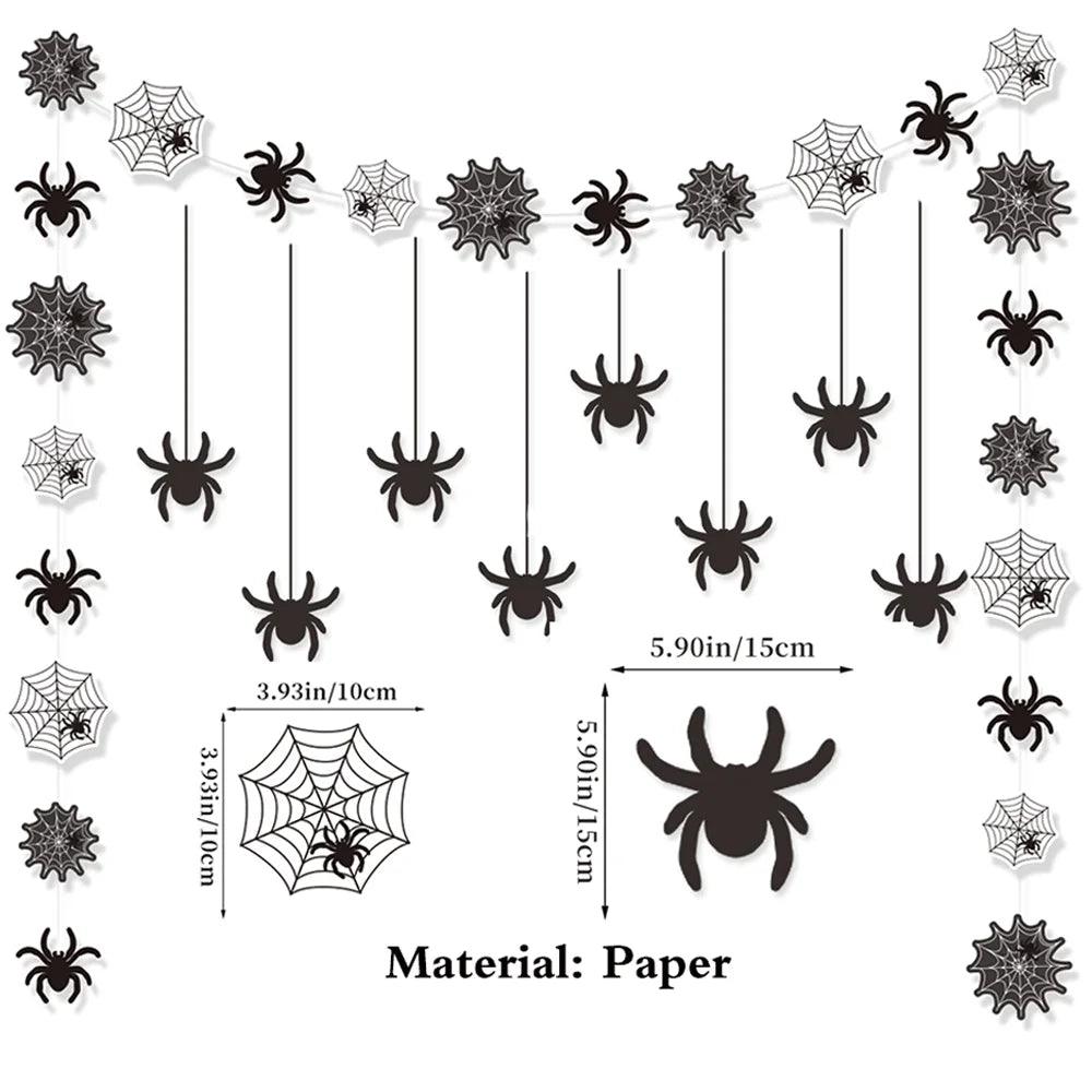 Halloween Decor Kit | Spider Web Swirls | Toylandeu™