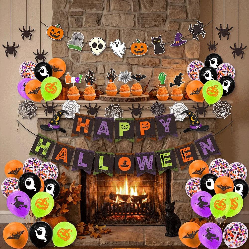 Halloween Decor Kit | Spider Web Swirls | Toylandeu™