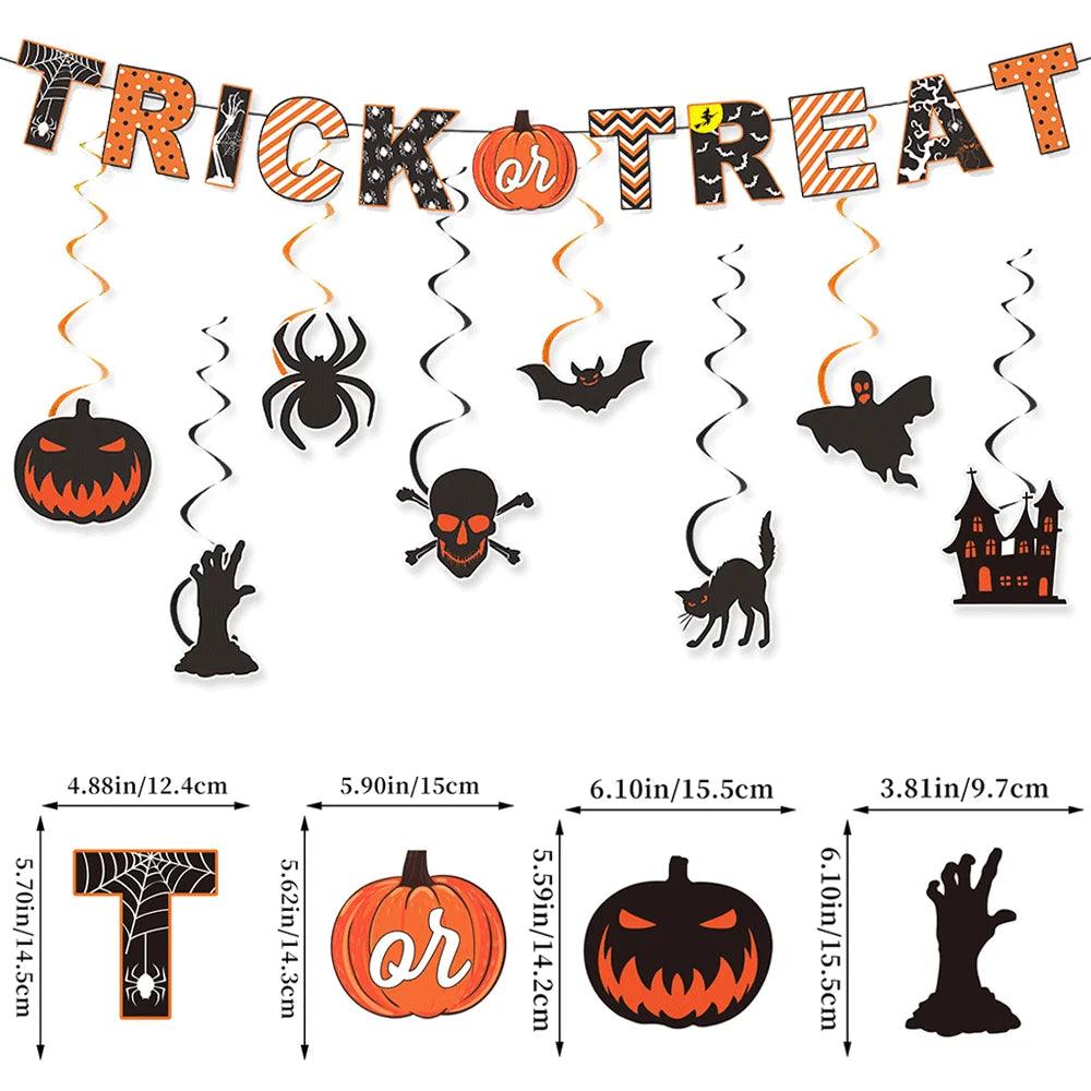 Halloween Decor Kit | Spider Web Swirls | Toylandeu™