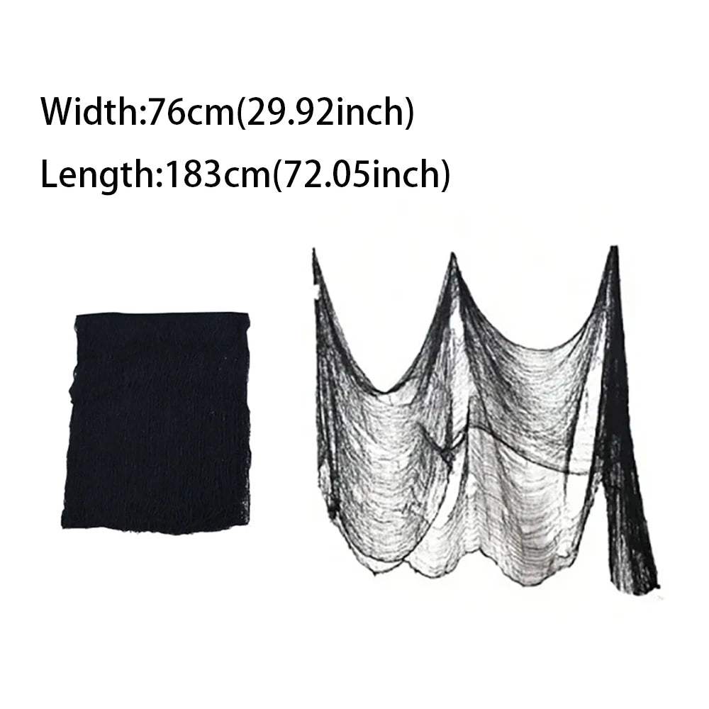 Halloween Gauze Curtain | Blood Stained Pattern | Toylandeu™