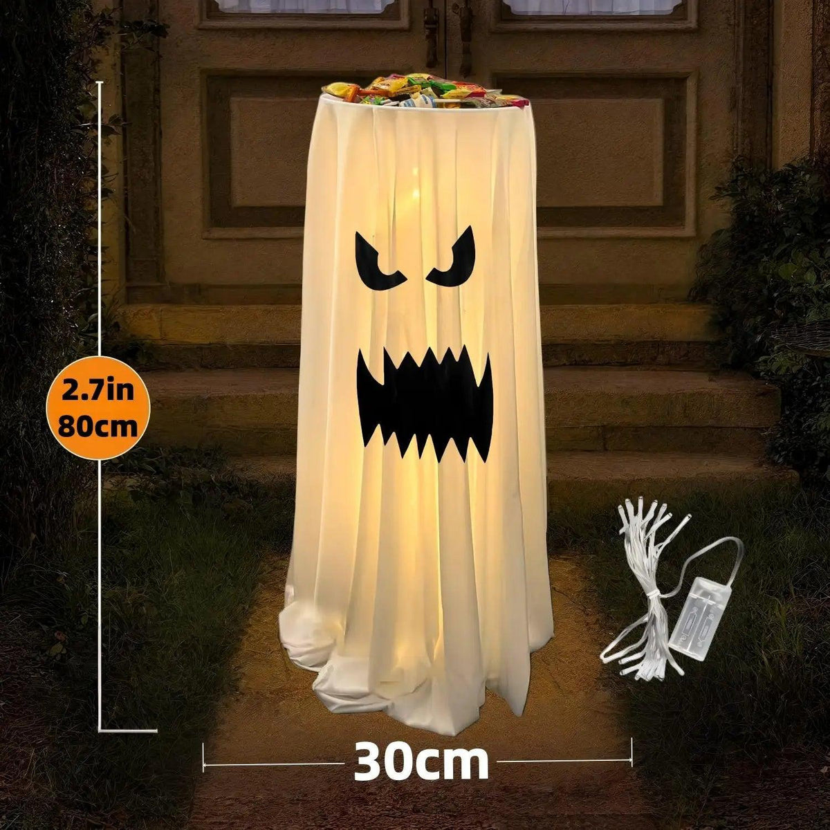 Halloween Ghost Candy Holder | 31.5" Tall | Toylandeu™
