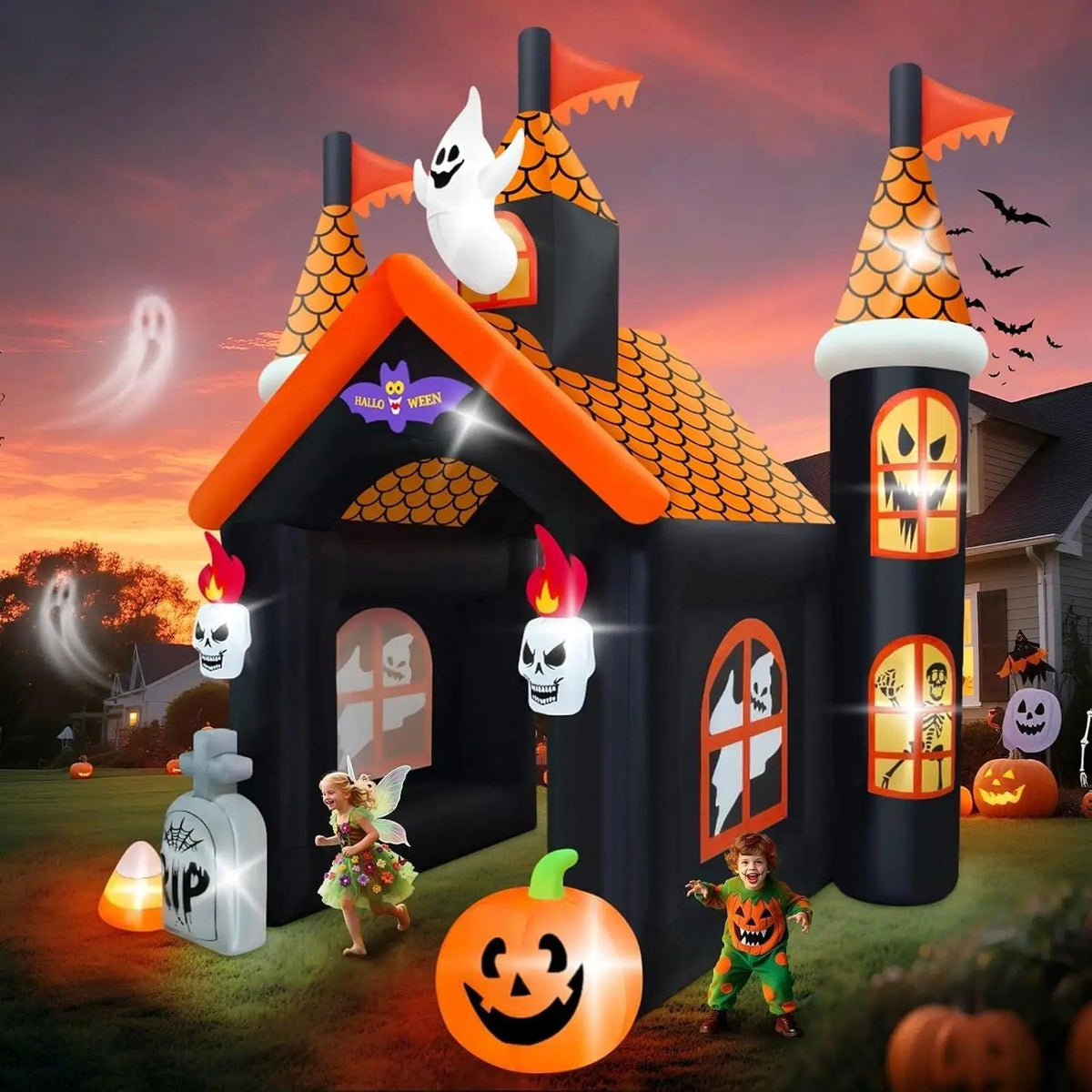 Halloween Inflatable Archway | 12ft Height | Toylandeu™