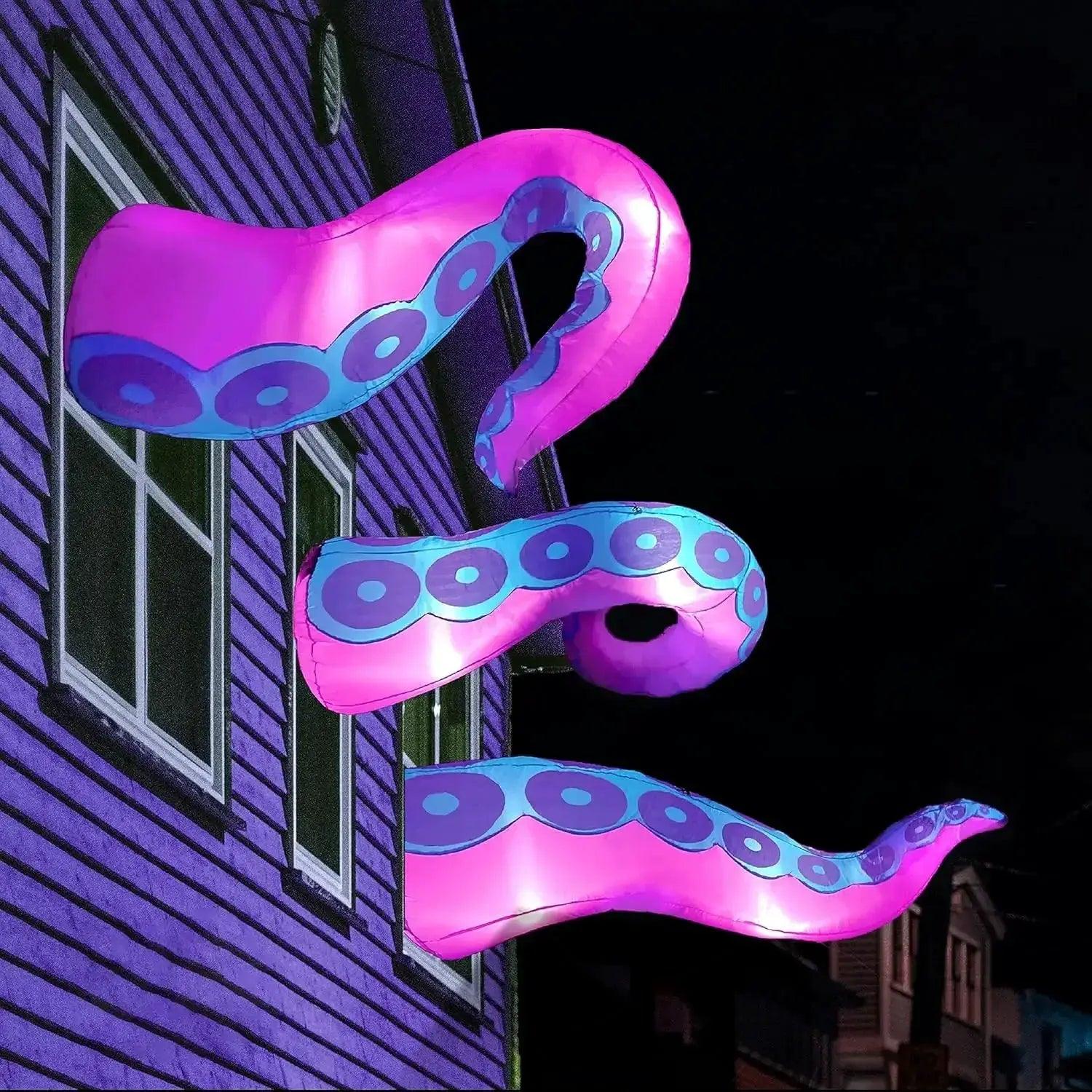  Halloween Inflatable Octopus Tentacles Trio With LEDs -  ToylandEU™