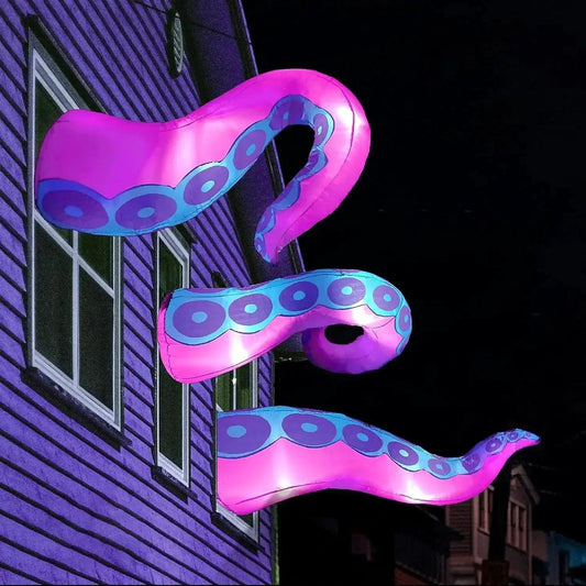  Halloween Inflatable Octopus Tentacles Trio With LEDs -  ToylandEU™