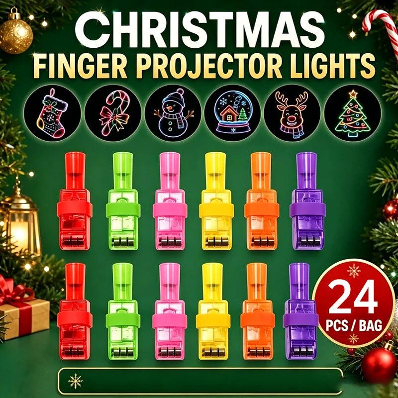 Halloween LED Finger Lights | 12-48 Pc Pumpkin Set | Toylandeu™