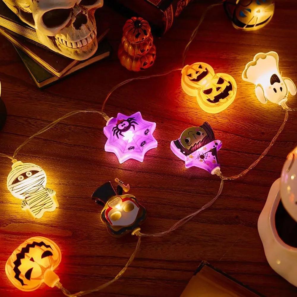 Halloween LED String Lights | Battery Operated | Toylandeu™