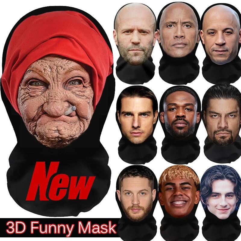Halloween Mask | Full Face Coverage Nylon | Toylandeu