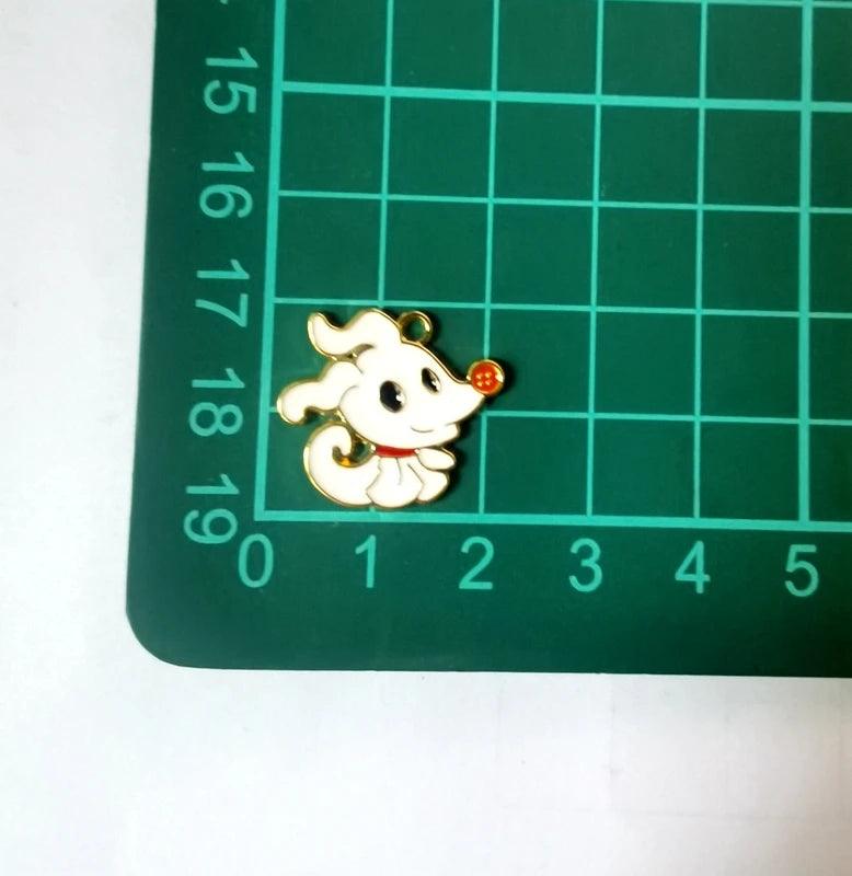 Halloween Pendant Charms | 10pc Metal DIY Keychains | Toylandeu™