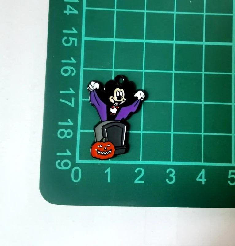 Halloween Pendant Charms | 10pc Metal DIY Keychains | Toylandeu™