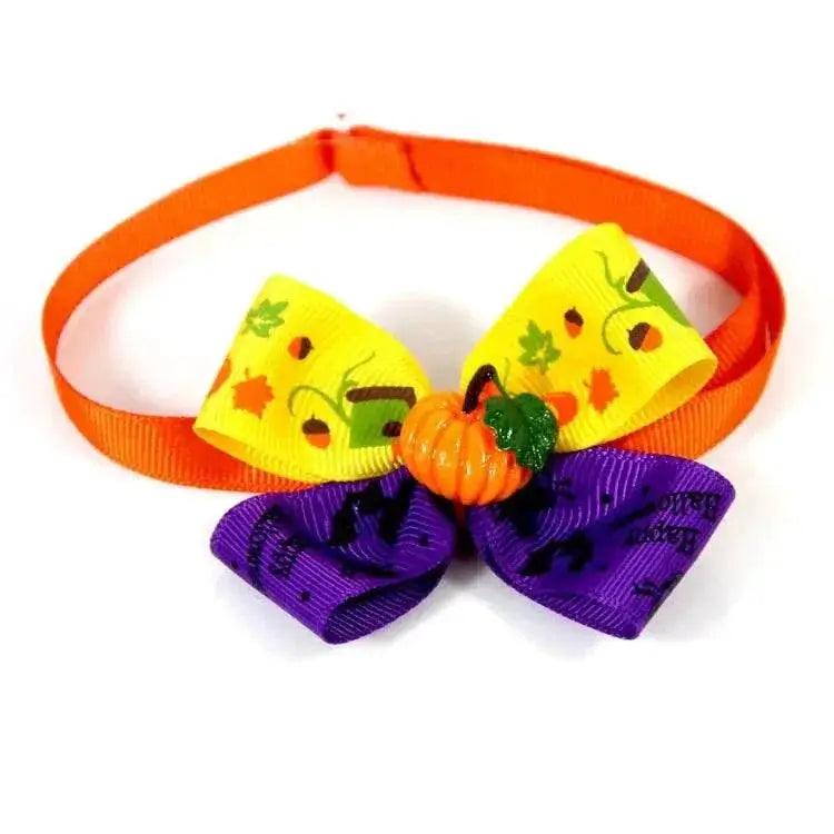  Halloween Pet Costume Set - Colorful Bow Tie & Bat Wings for Dogs/Cats -  ToylandEU™