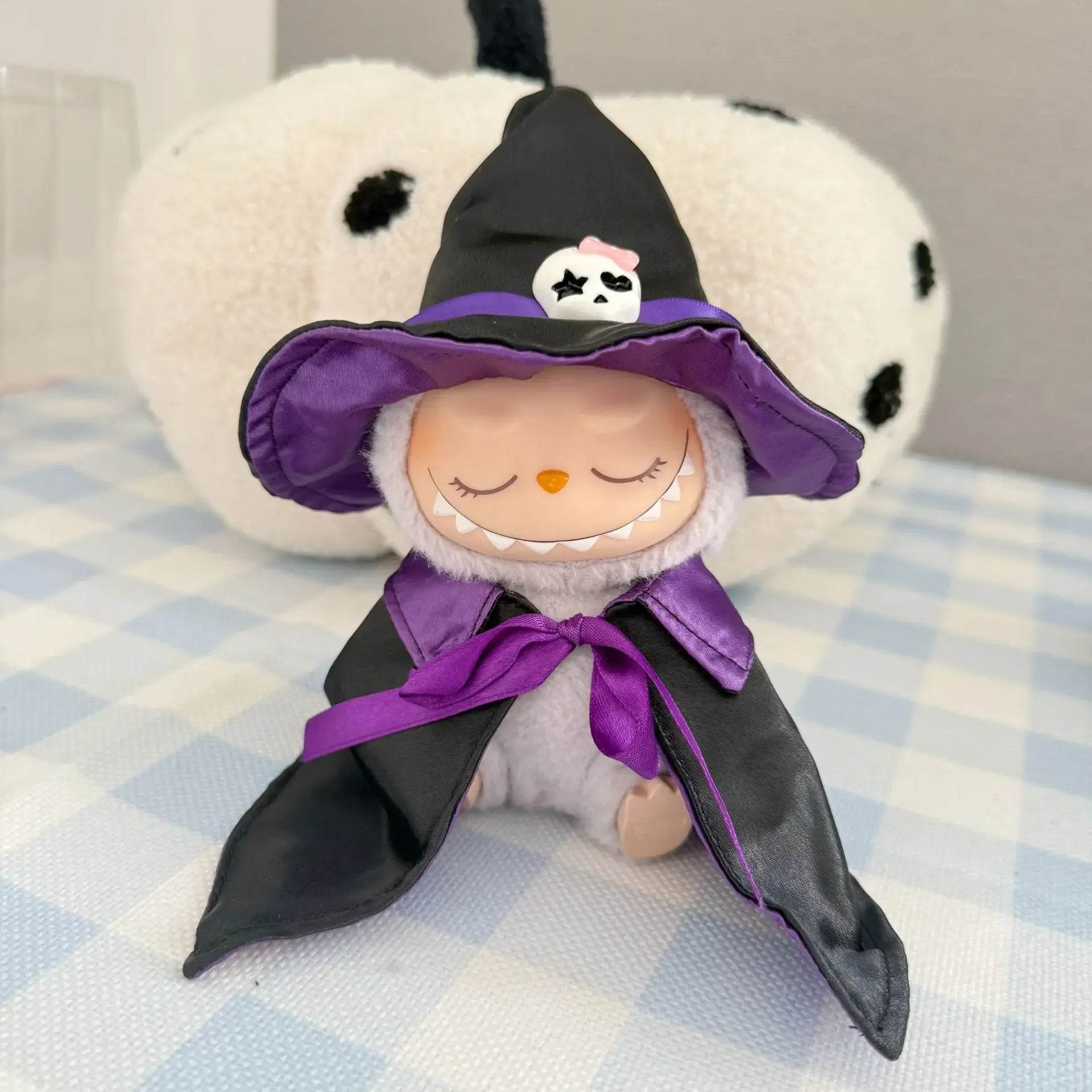 Halloween Plush Bat Wing Cloak Doll Accessories For Labubu - ToylandEU
