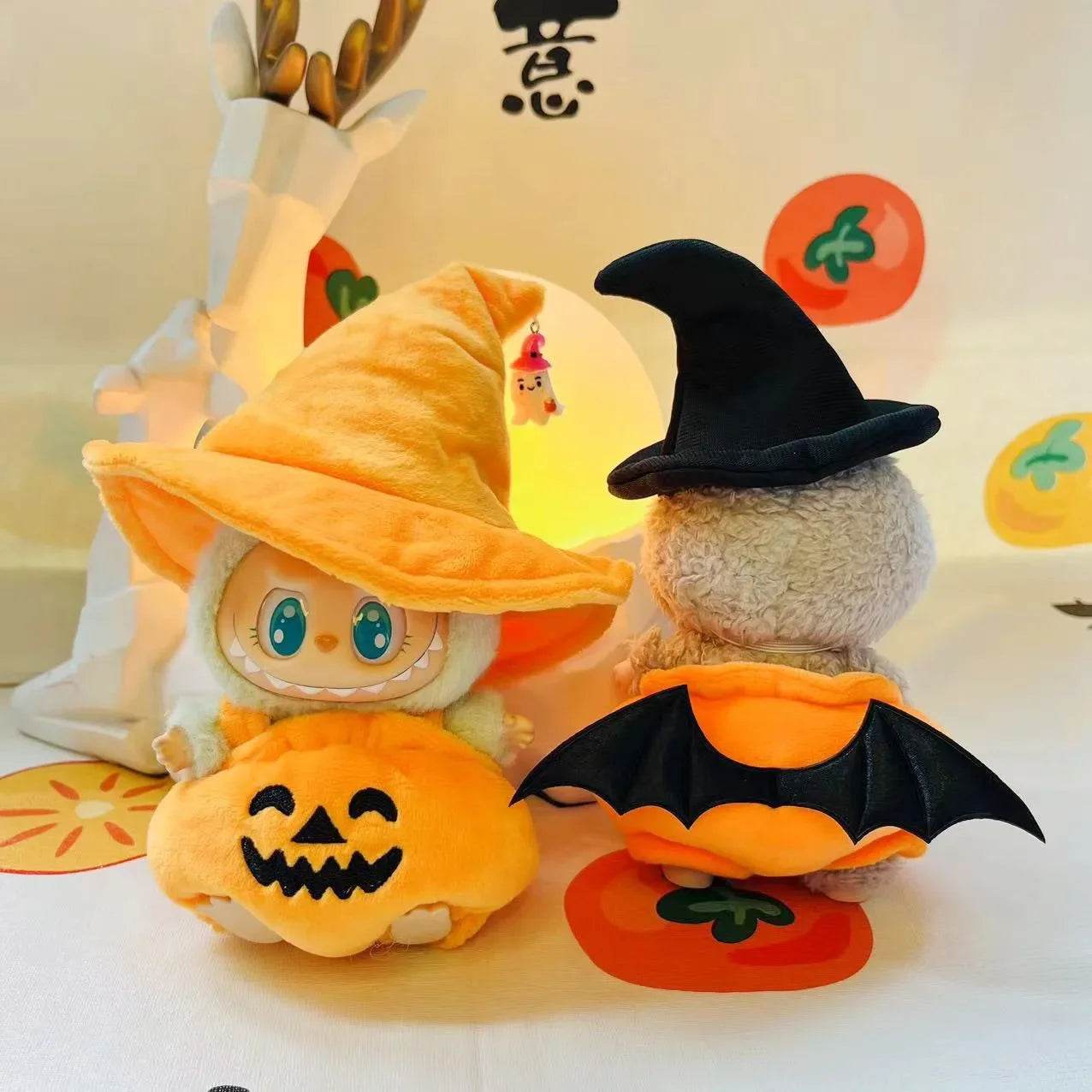 Halloween Plush Bat Wing Cloak Doll Accessories For Labubu - ToylandEU