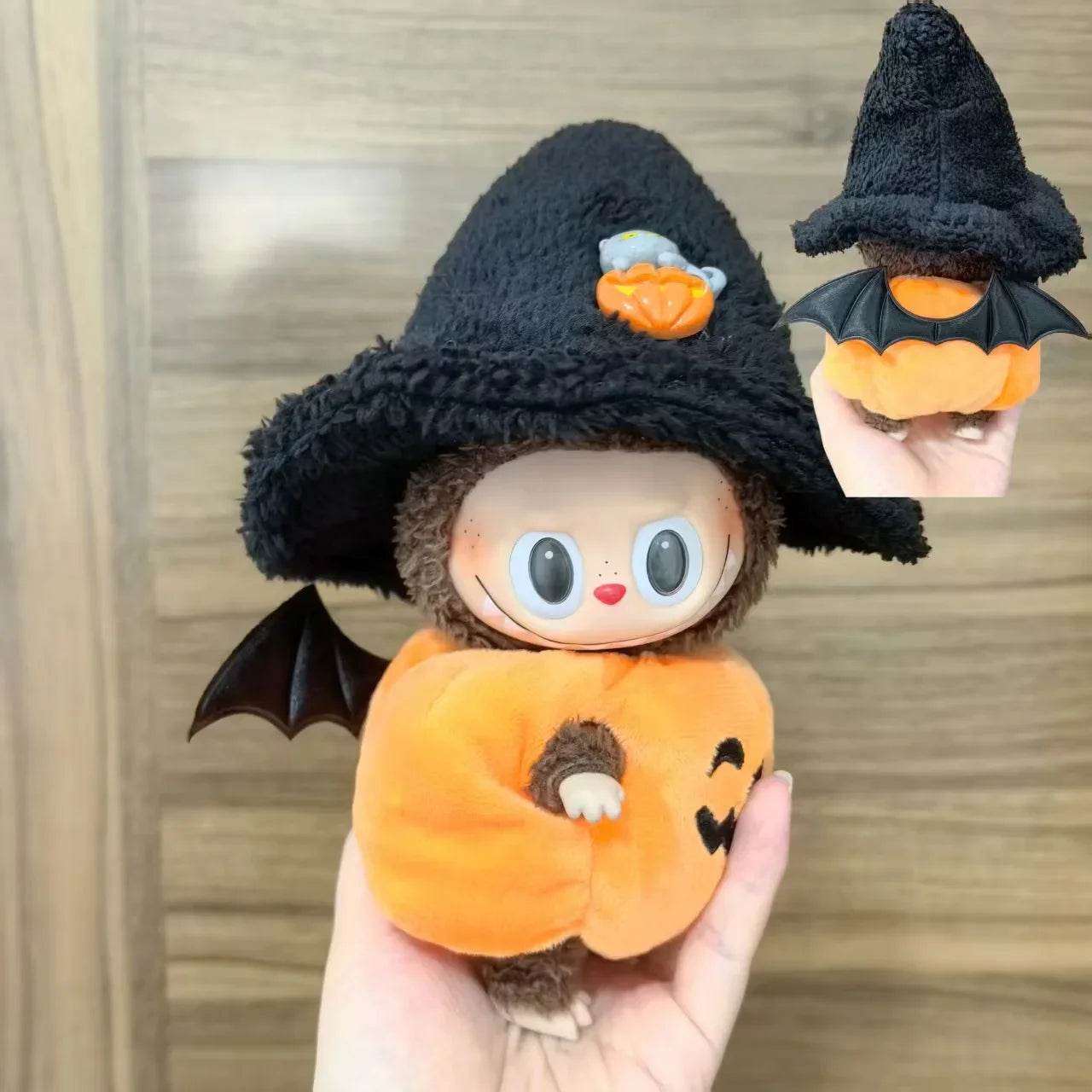 Halloween Plush Bat Wing Cloak Doll Accessories For Labubu - ToylandEU
