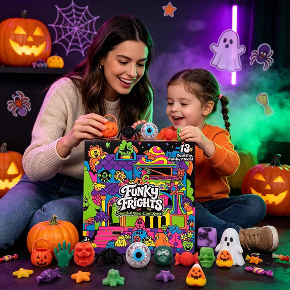Halloween Sensory Toys | 13-Piece Countdown Calendar | Toylandeu™
