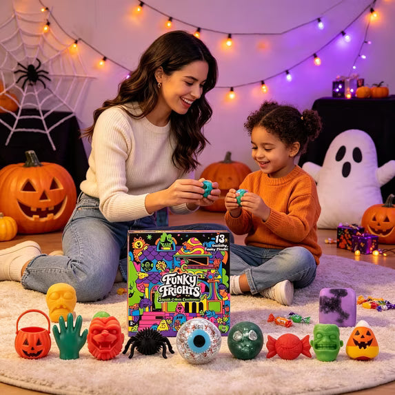 Halloween Sensory Toys | 13-Piece Countdown Calendar | Toylandeu™