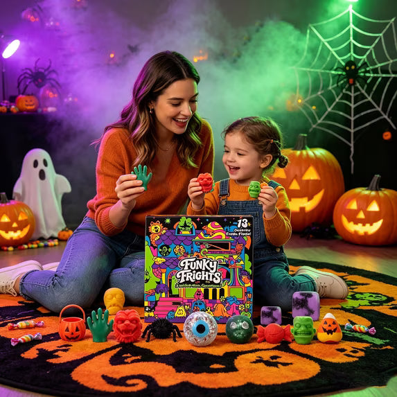 Halloween Sensory Toys | 13-Piece Countdown Calendar | Toylandeu™