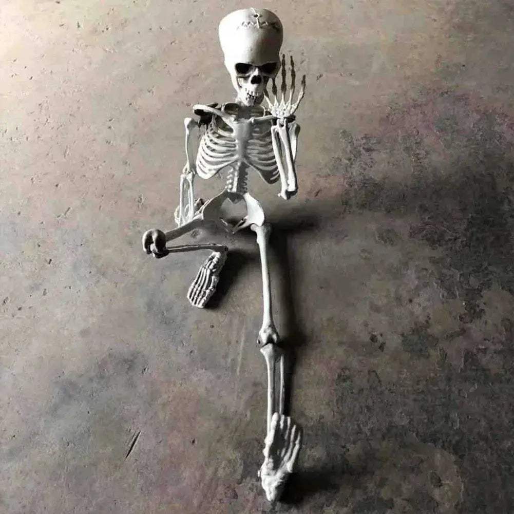 Halloween Skeleton Decor Movable Joints Full Size Yard Statue - ToylandEU
