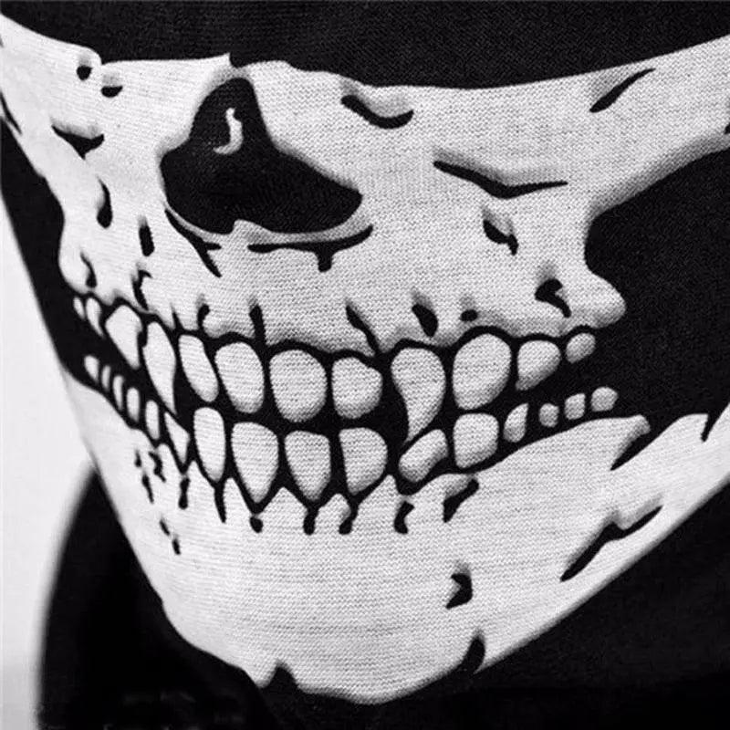  Halloween Skeleton Gloves and Skull Face Mask Set Indoor Outdoor Party Face Cover Scary Horror Atmosphere Props Gift -  ToylandEU™