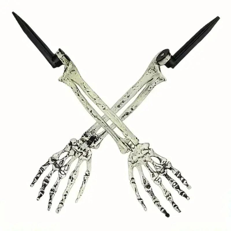  Halloween Skeleton Ground Stakes Durable Plastic Decor -  ToylandEU™