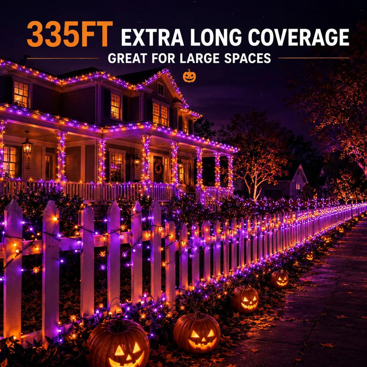 Halloween String Lights | 335ft 800 LED Remote | Toylandeu™