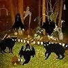 Halloween Yard Signs | 6-Piece Cat & Ghost Set | Toylandeu™
