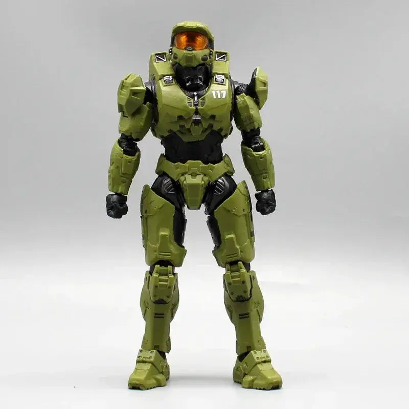 Halo Master Chief Anime Figure 18cm Collectible Desk Statue - ToylandEU