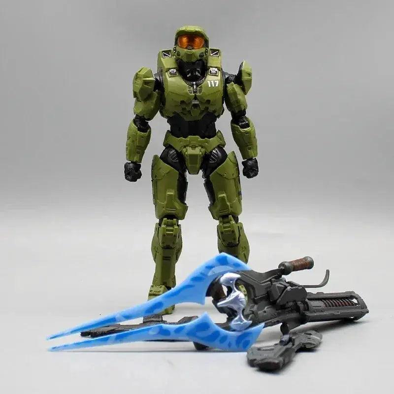  Halo Master Chief Anime Figure Desk Statue 18cm Premium -  ToylandEU™
